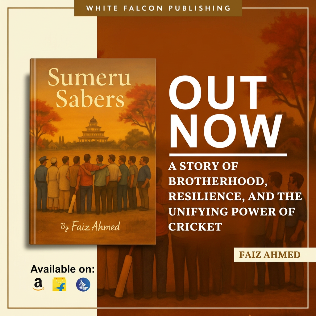 Sumeru Sabers — Out Now, available on Amazon, Flipkart and Kindle